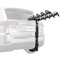 ALLEN SPORTS PREMIER HITCH MOUNTED 5-BIKE CARRIER, MODEL S555, PREMIER - BLACK