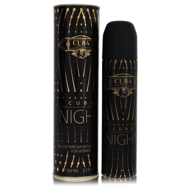 Cuba Night Eau De Parfum Spray By Fragluxe - 3.3 oz Cuba Night Eau De Parfum Spray By Fragluxe - 3.3 oz