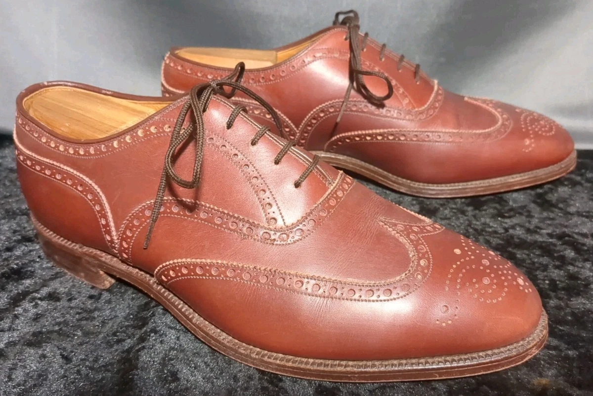 BRITISH CONSULS OXFORD WINGTIP MADE IN ENGLAND SIZE 11.5D 80s Oxford Shoes - Etsy UK main image 4