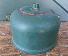 Vintage OEM Coleman 220D/228D Camping Lantern Parts ~ Green/Brass Tank/Font B/46