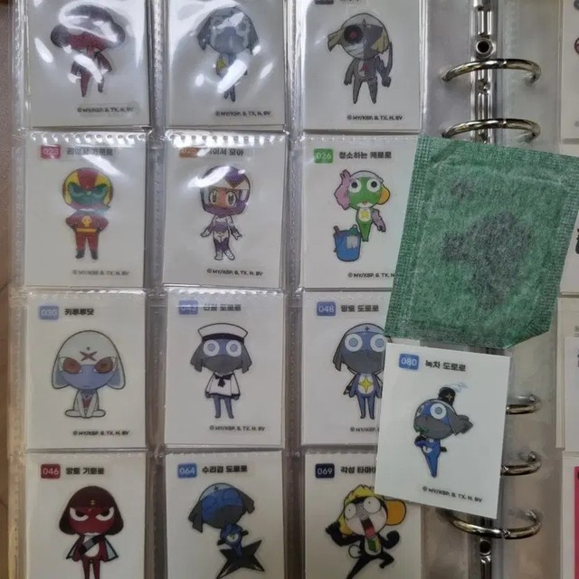 Keroro Badge Set of 14, Unopened, Collectible