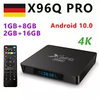 X96Q Pro Smart TV BOX 2GB+16GB/1GB+8GB Android 10.0 Quad Core WIFI Media Player