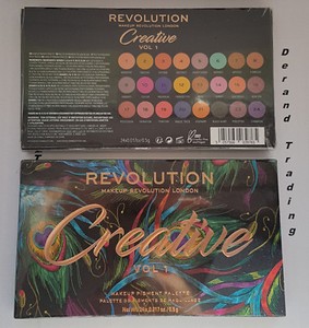 Details About Makeup Revolution Creative Vol 1 Eyeshadow Palette 24 Bright Pop Colour New