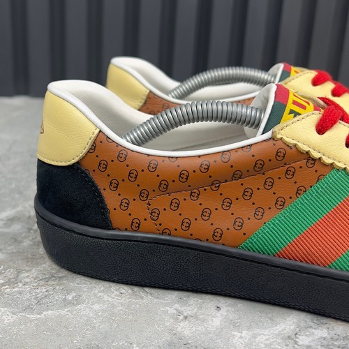 Gucci x Dapper Dan Adidas Web G74 GG Monogram Sneakers Brown 8.5 US 38.5 EUR* - Picture 9 of 24