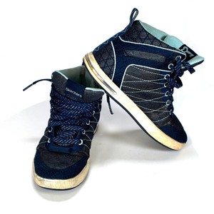 girls navy high tops