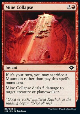 Magic the Gathering MTG Mine Collapse (135) Modern Horizons 2   LP