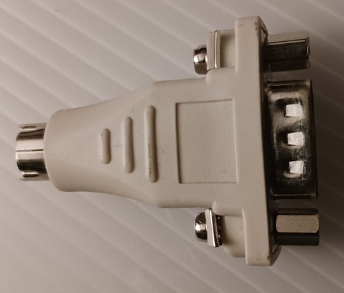 PS/2 Plug to DB9 9-Pin Serial Plug Keyboard/Mouse Adapter Converter - 第 6/6 張圖片