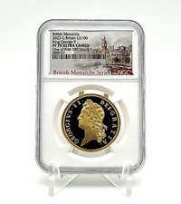 Great Britain 2023 £100 BRITISH MONARCHS KING GEORGE II  1 oz Gold Coin NGC PF70