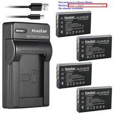 Kastar Battery Slim Charger for RICOH DB-43 RICOH Caplio 500G wide Caplio 500SE