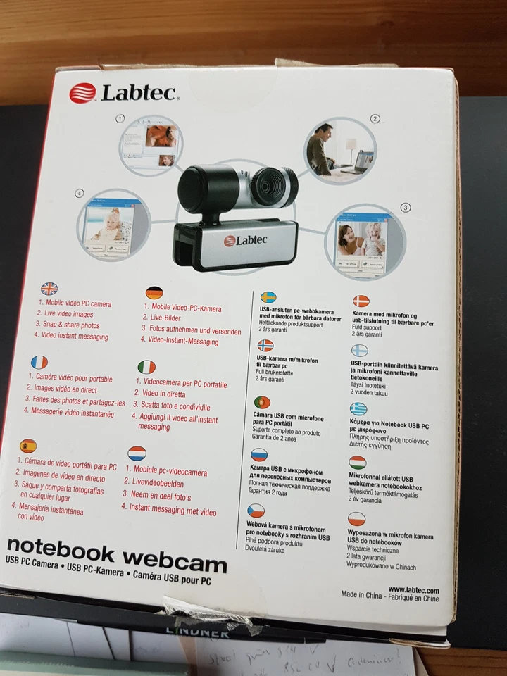 Labtec Notebook Webcam, NEU in OVP - Bild 2 von 3