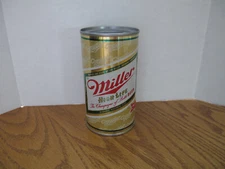 Vintage Miller High Life Flat Top Beer Can Coin Bank Milwaukee WI