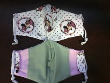 Minnie Mouse Floral Face Mask Cotton Double Layer