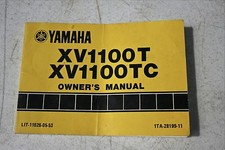 1986 1987 Yamaha  XV1100 Owners Manual XV 1100 T and TC