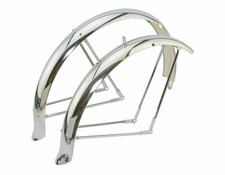 ORIGINAL 26 FLARED STANDARD BALLOON FENDER SET CHROME. ALMOST GONE HURRY  