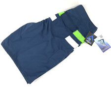 Kanu Surf Men  s Navy Stripe Tie Surf Rebound Boardshort Size 34 NEW