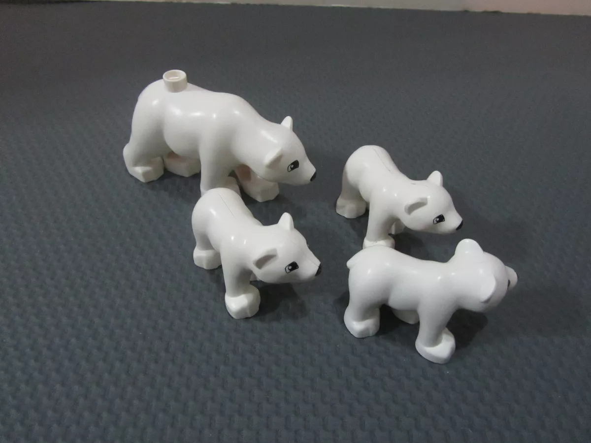 Duplo polar bear set hot sale