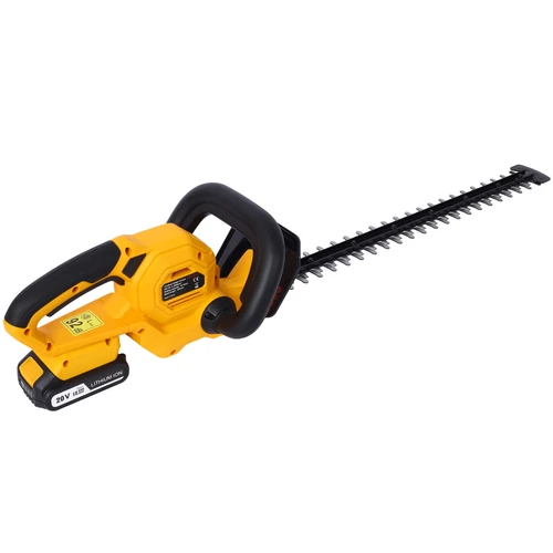 20V Cordless Hedge Trimmer 22 Inch Steel Blade Reduced Vibration With Battery - Picture 5 of 17