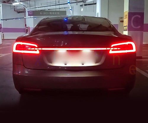For Tesla Model S 2012-2023 LED Rear Door Driving Lights Brake /Reversing Lights - Foto 7 di 20