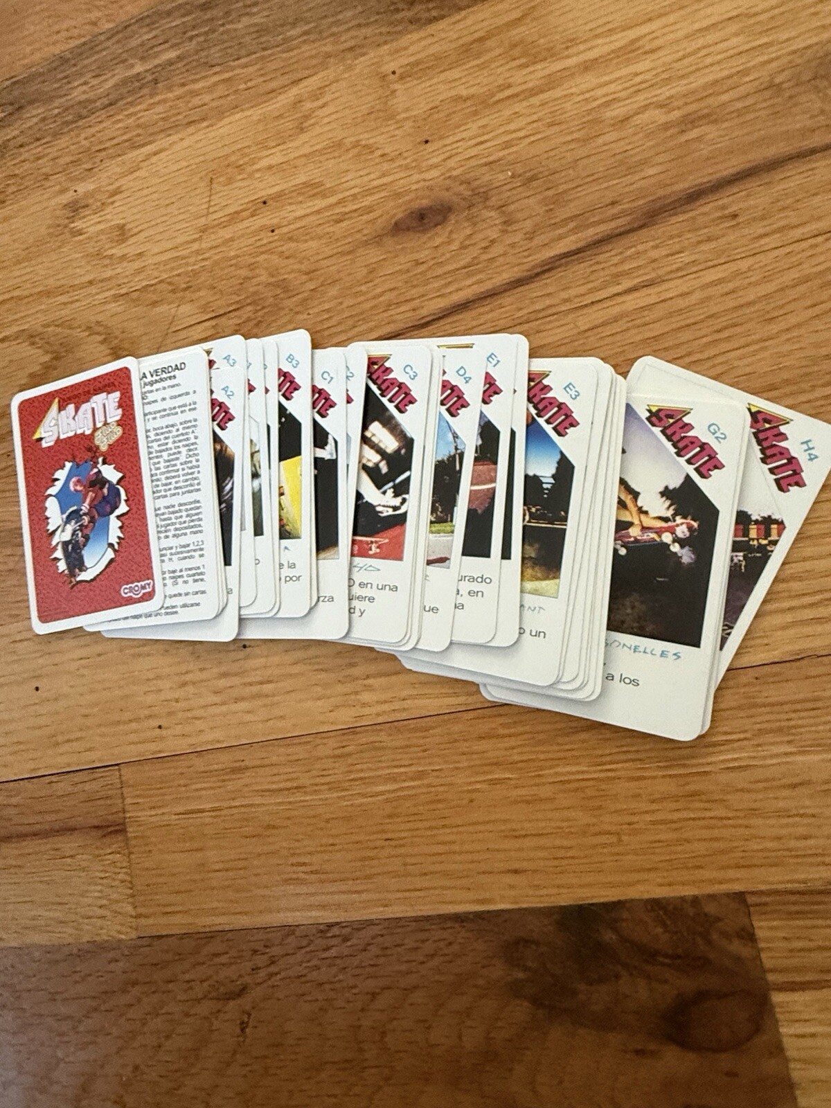 1989 Cromy Skate Complete Card Set Reissue Tony Hawk Rookie Rodney Mullen Mint