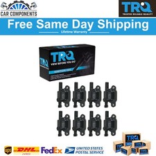 TRQ New Ignition Coil Set of 8 For 2005-2020 Chevy GMC Hummer Pontiac Isuzu Saab