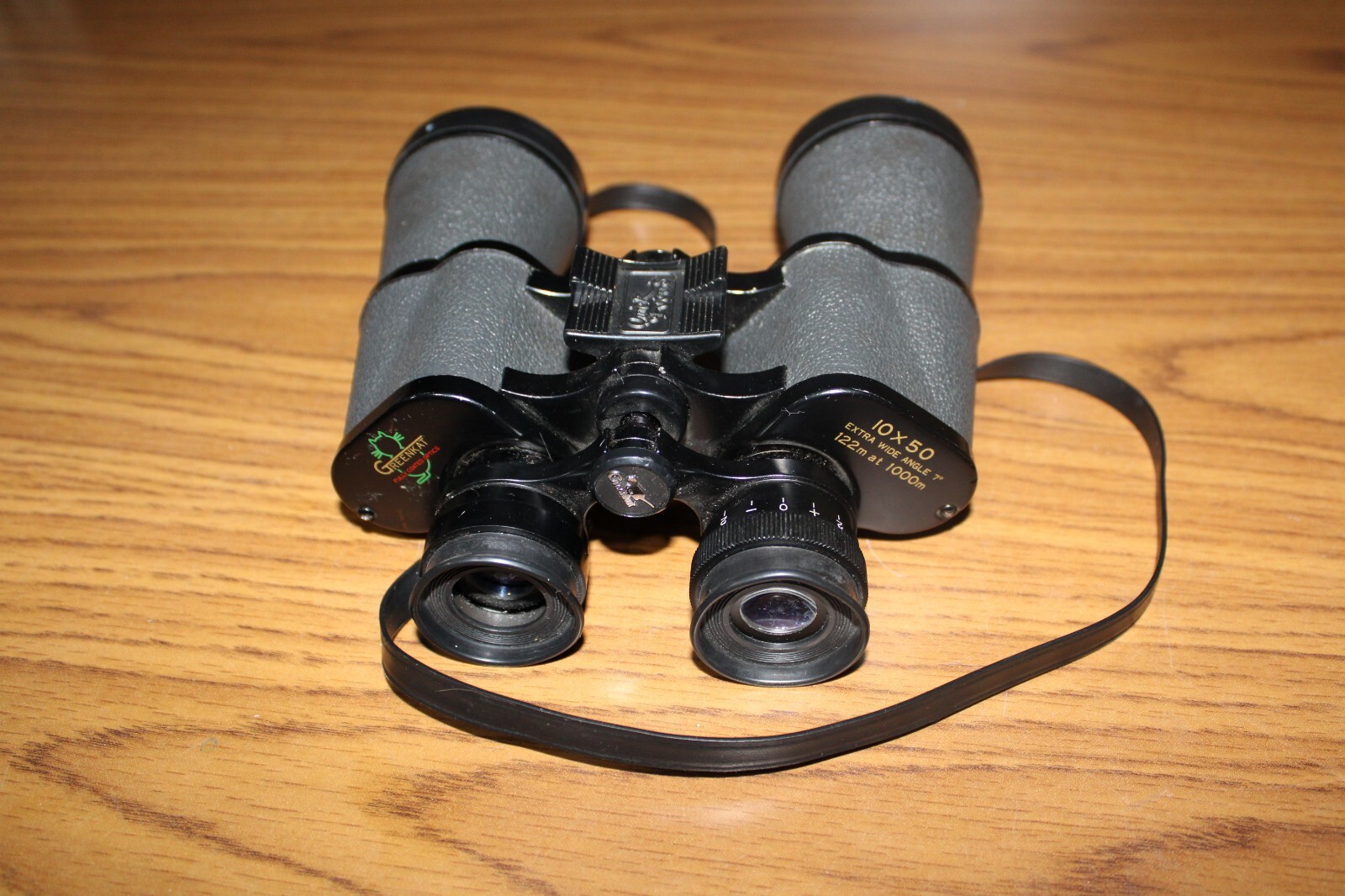 Vintage GREENKAT 10X50 Extra Wide Angle 122m at 1000m Binoculars eBay