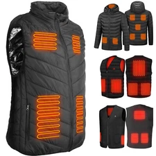 Heated Jackets Heated Vest for Men Women Electric Heating Vest with Battery Pack