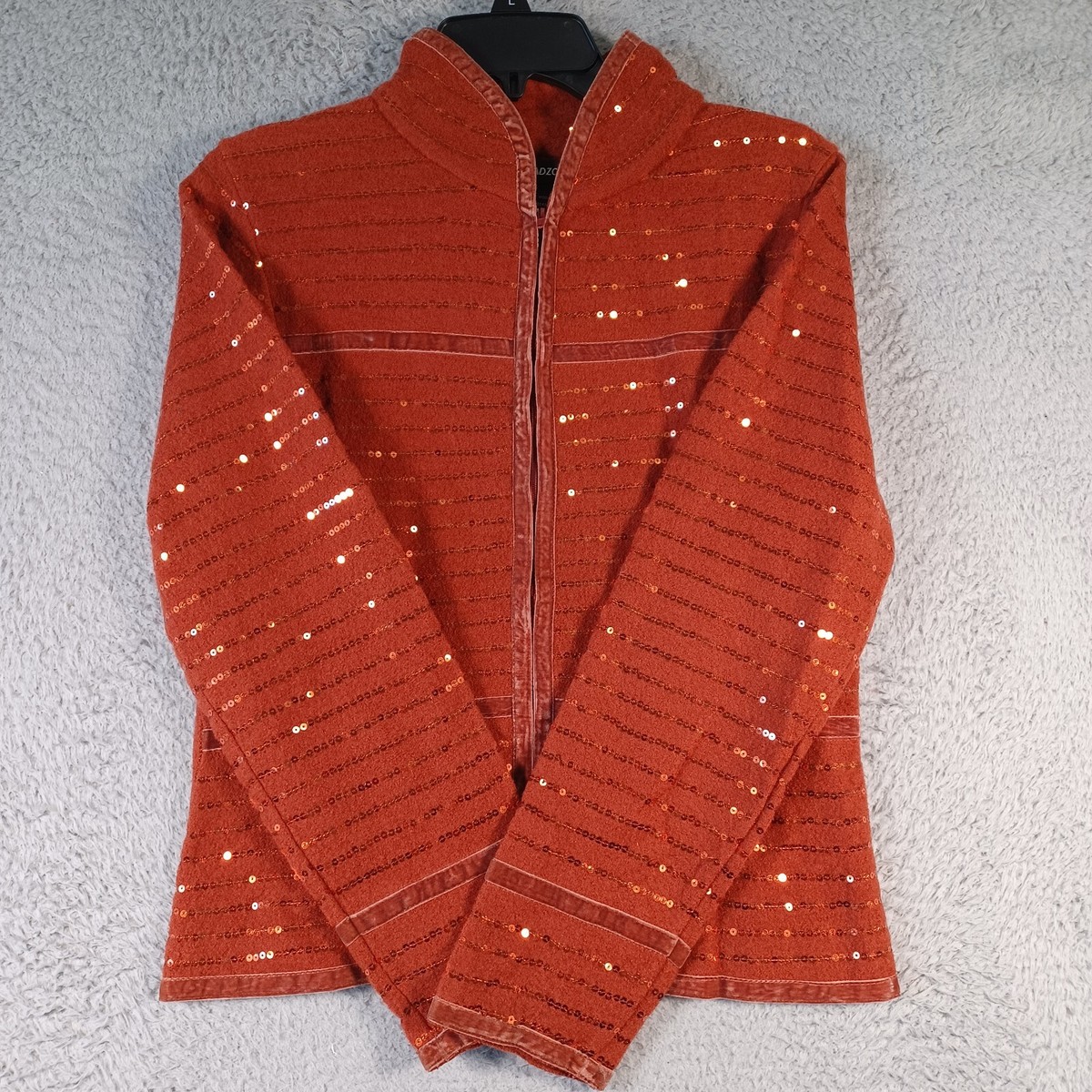 Radzoli Womens Sanguine Brown Jacket Size Small 100% Wool Radzoli Womens Sanguine Brown Jacket Size Small 100% Wool