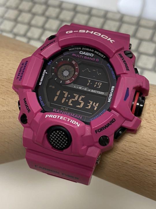 CASIO G-SHOCK × MEN IN SUNRISE PURPLE GW-9400SRJ-4JF Men 