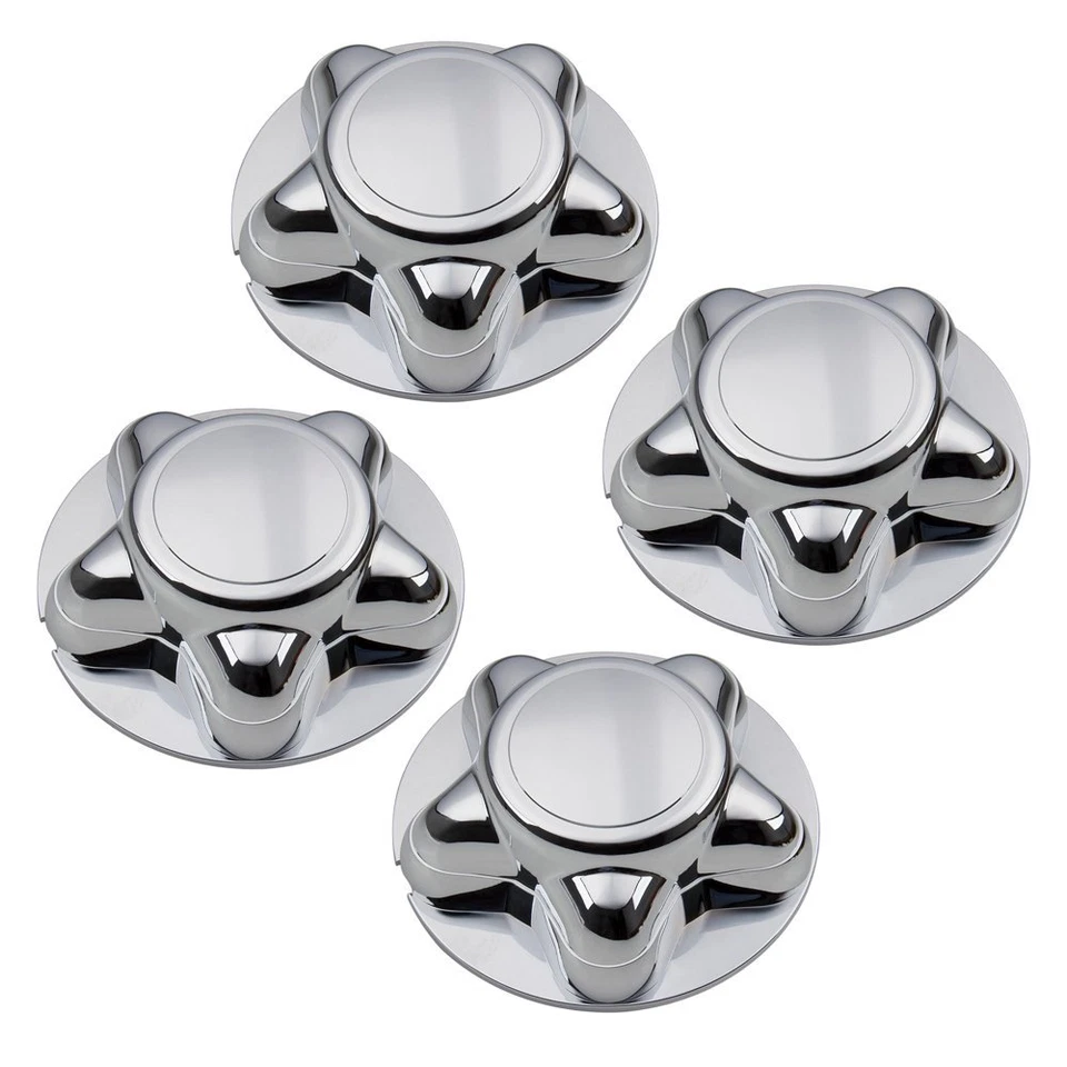 16" Chrome Wheel Center Steel Rim Hub Caps for 1997-2000 Ford F150 Expedition 4x - Image 2 of 4