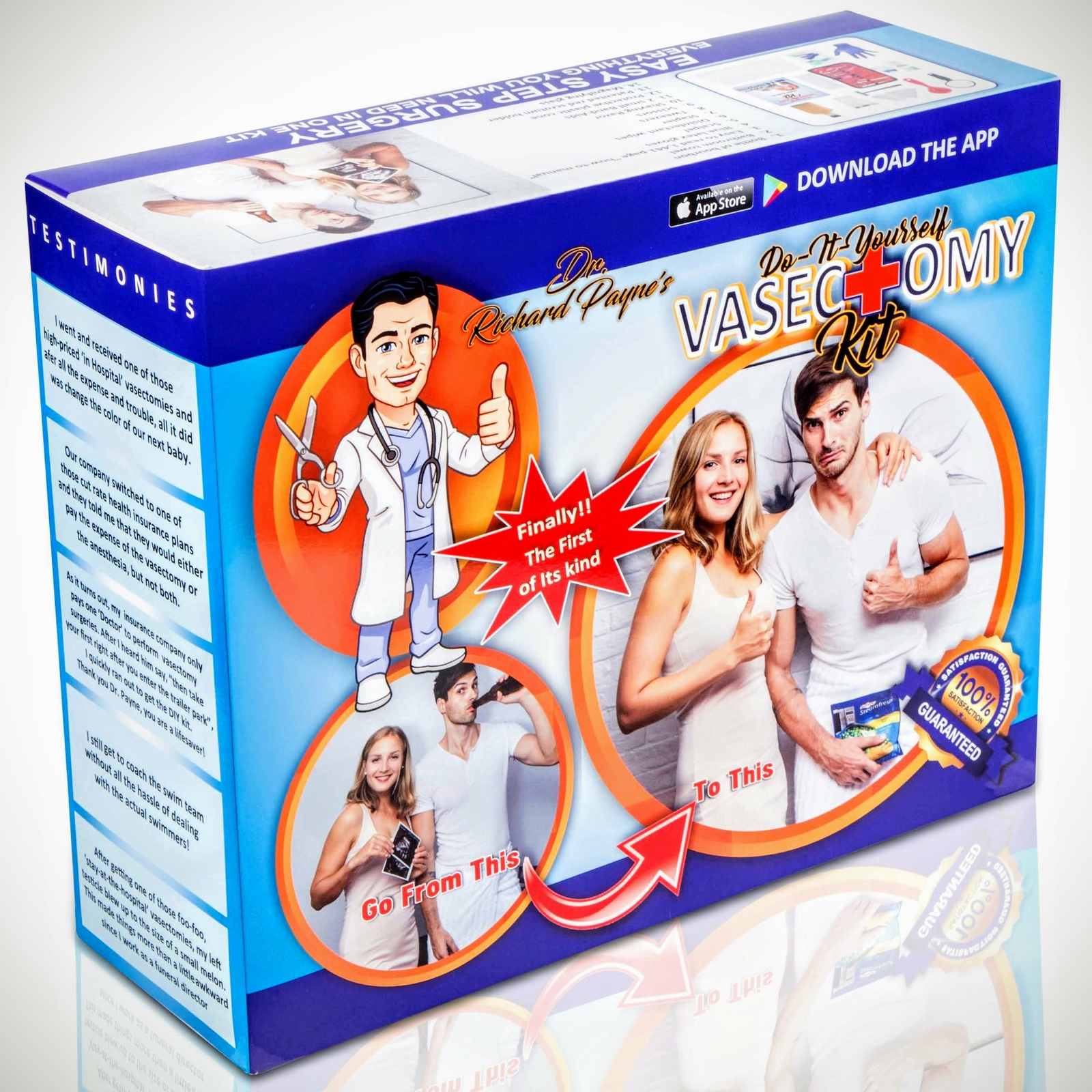 DIY Vasectomy Prank Gift Box, Prank Gifts Inc. eBay