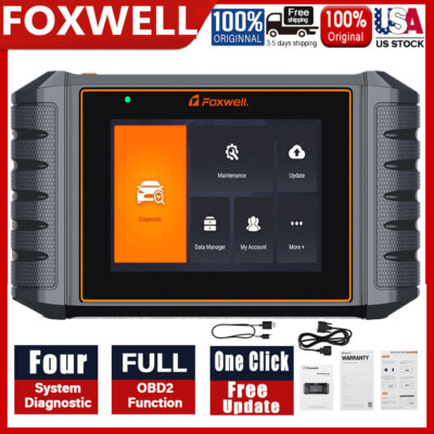 Foxwell Engine Transmission ABS SRS Scanner OBD2 Code Reader Car Diagnostic Tool