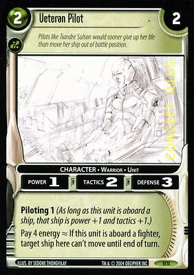 Veteran Pilot - Beta - Wars TCG - Imagen 1 de 1