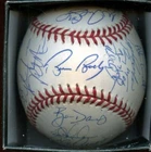 2000 San Diego Padres Team Signed Official MLB Selig Baseball 30 Signatures