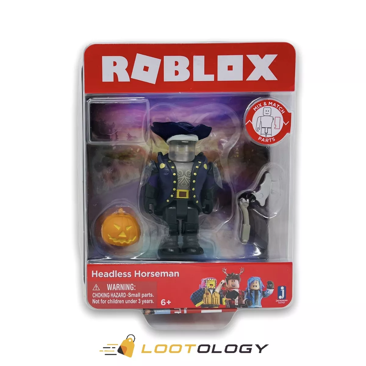 Roblox Headless Horseman 10747 Mix & Match NEW OPEN BOX WITH NO CODE