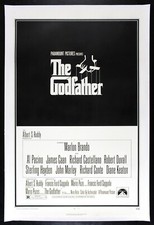 THE GODFATHER 🐈 CineMasterpieces ORIGINAL VINTAGE MOVIE POSTER 1972