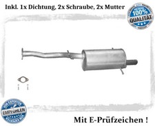 Endschalldämpfer für Subaru Impreza GD 1.5 AWD Stufenheck Kombi Auspuff Dichtung