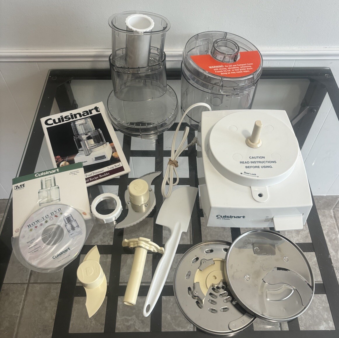 Cuisinart pro classic DLC-10 動作確認済み 7-Cup Food Processor, Pro Classic - Cuisinart