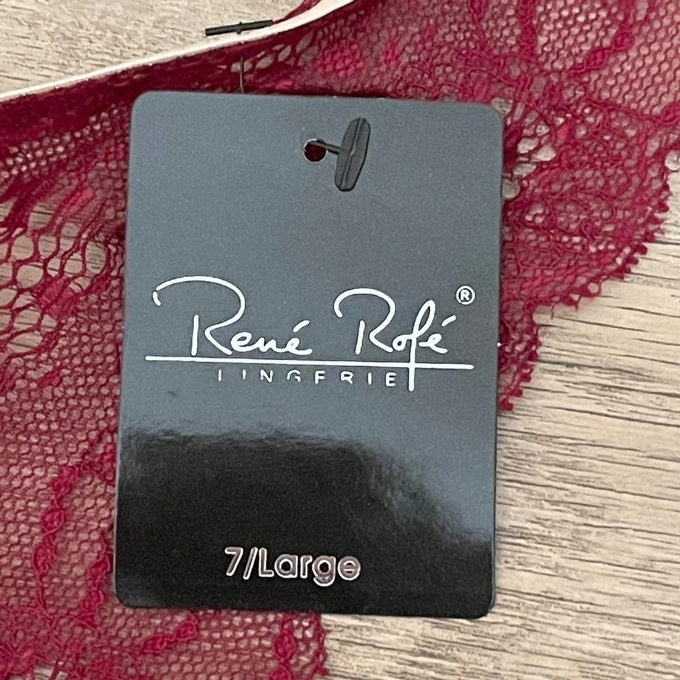 Rene Rofe Sophie B Lencería Encaje Ropa Interior Panty Nuevo con Etiquetas Talla 7/L Paquete de 2 Foto 3 de 4