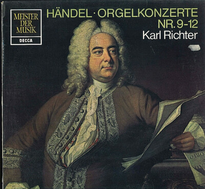 Handel, Karl Richter - Organ Concertos No. 9-12 | eBay