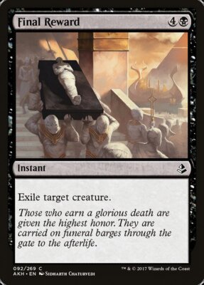 Final Reward | #92 | AKH | MTG | Regula | LP