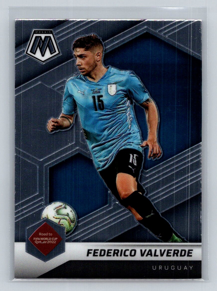 Federico Valverde 2022 Panini Mosaic FIFA Road to World Cup #122 