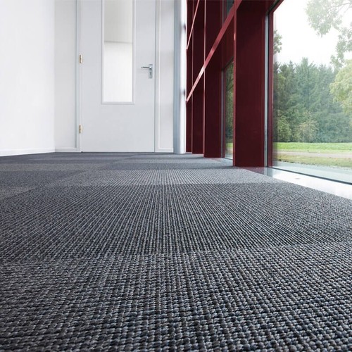Teppichfliesen GRAU B1 50x50 Schlinge 5,5mm 4,95€/Fliese 120m2 UVP 58€/m2 -66% - Bild 9 von 11