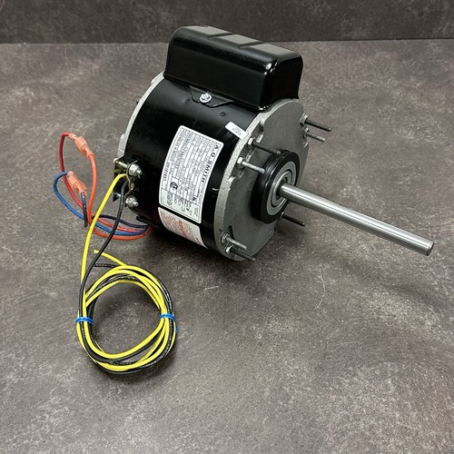 A.O. Smith F48U98A01 Motor, 1/6 HP, 1075 RPM, 48Y Frame, 1 Phase, 115V, 1PH