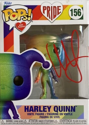 MARGOT ROBBIE AUTOGRAFIADO FIRMADO HARLEY QUINN ORGULLO FUNKO POP #156