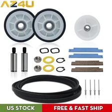 May2kt NEW Dryer Maintenance Kit for Maytag 33002535 306508 12001541 Belt Roller