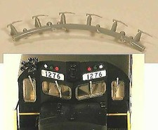 Cal Scale 619 HO Scale Windshield Wipers - Plastic -- pkg 6