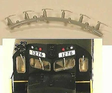 Cal Scale 619 HO Scale Windshield Wipers - Plastic -- pkg(6)