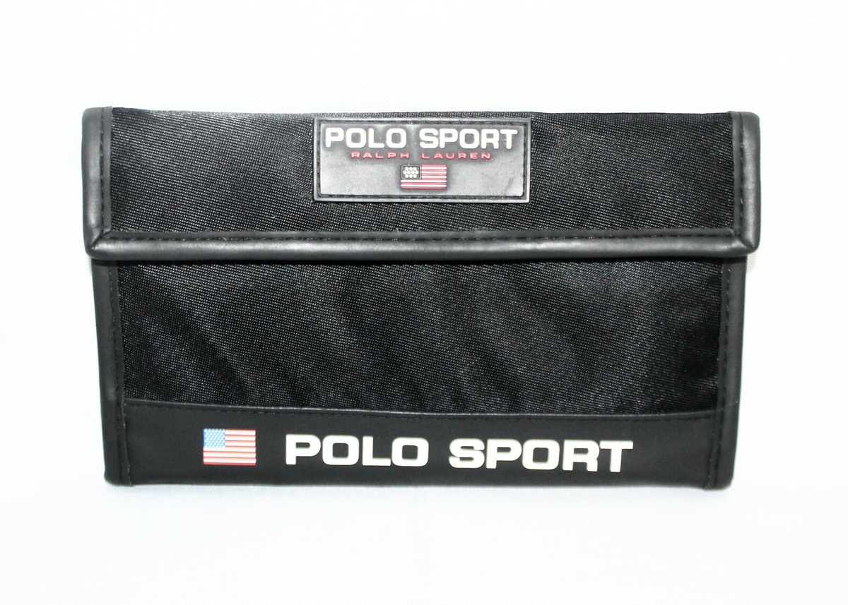 POLO SPORT RALPH LAUREN Large Trifold Clutch Organizer Travel