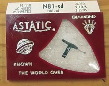 ASTATIC N81-sd / Pfanstiehl 168-DS73 'Diamond Stylus' for Astatic N81SD N79-sd