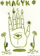 Isabelle Mulvany - 2023 Gouache, Magyk